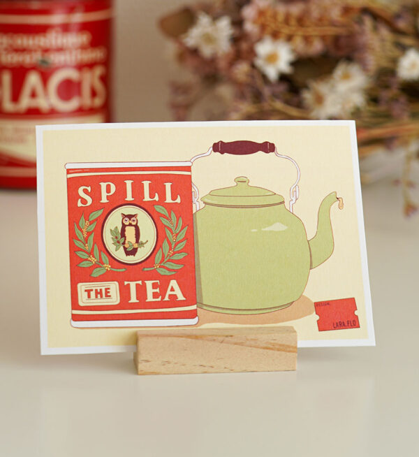 spill the tea affiche