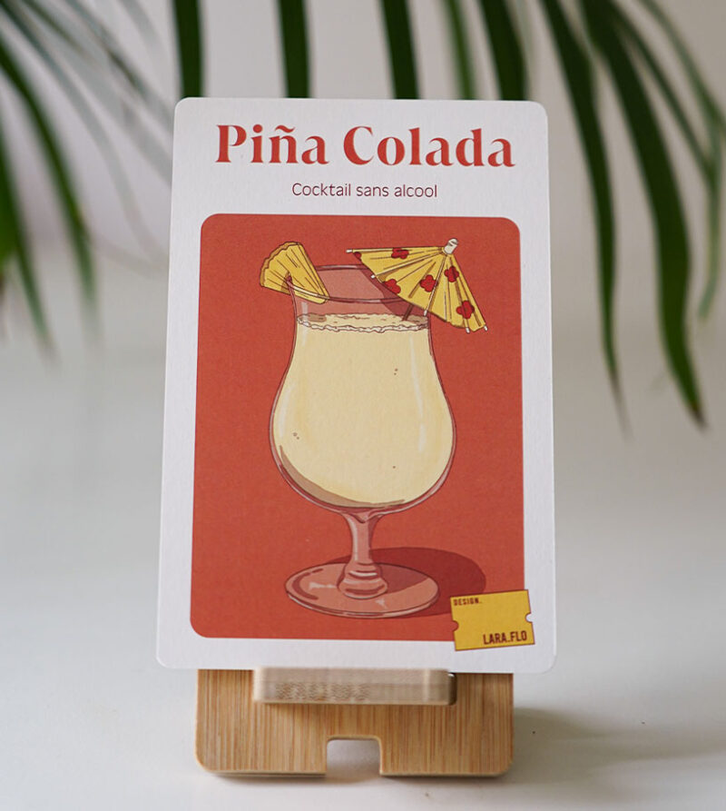 fiches recettes mocktail pina colada