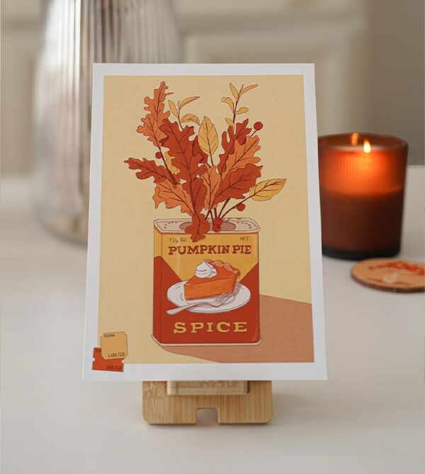 pumpkin pie spice print