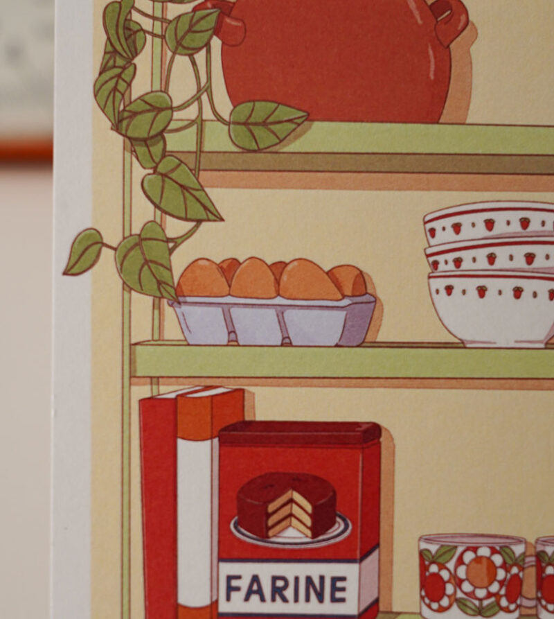 Print A6 cuisine vintage - Image 2