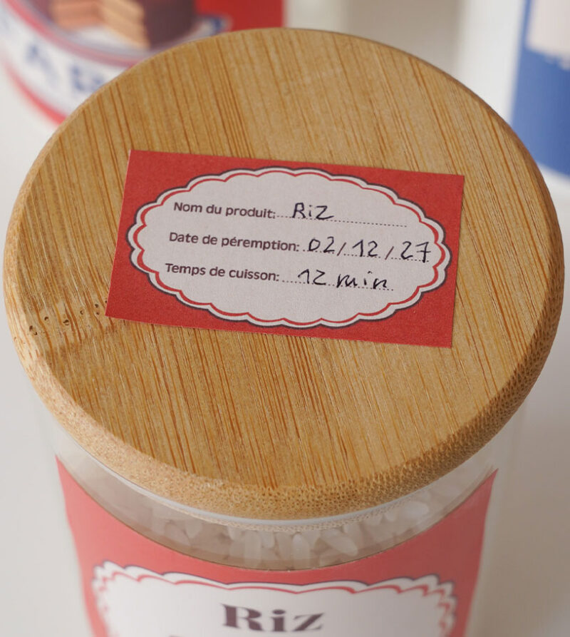 Étiquettes cuisson & date – cuisine organisée - Image 2