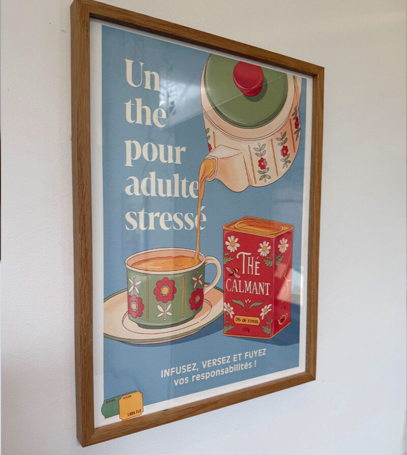 Affiches Pub "thé calmant" - Image 4