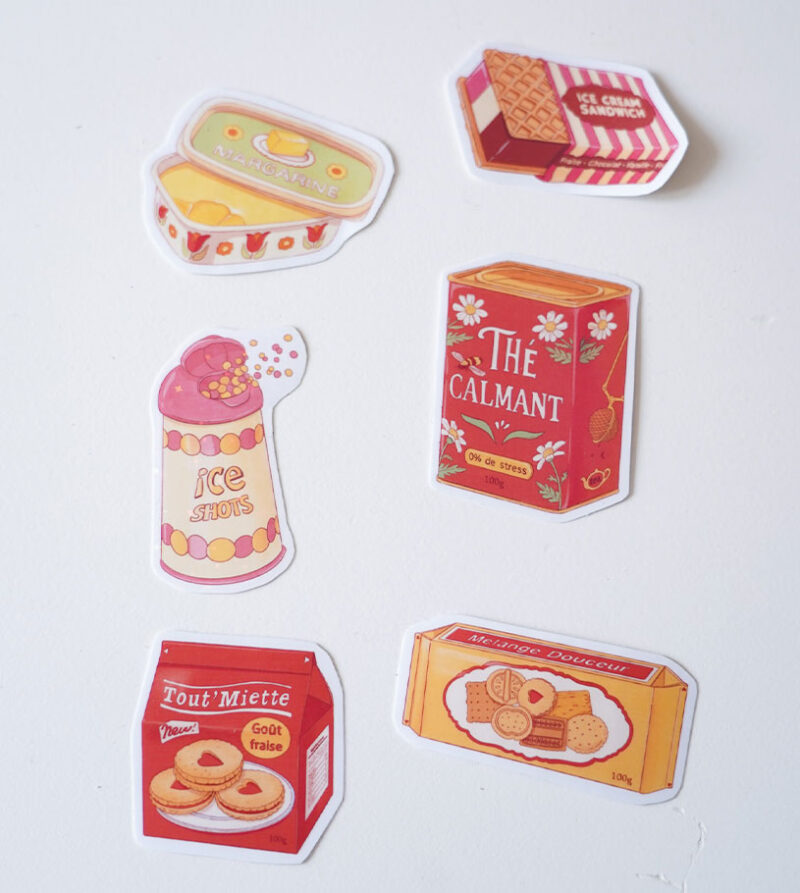 Gashapon – Stickers packaging vintage (live) - Image 4