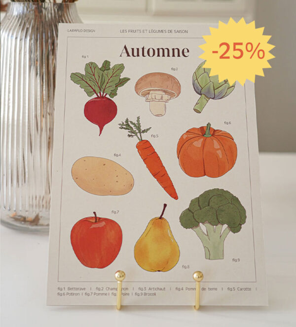 Affiche A4 Automne