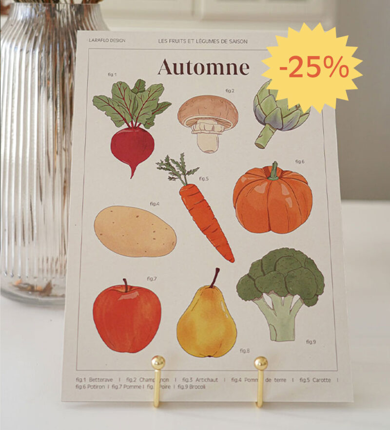 Affiche A4 Automne