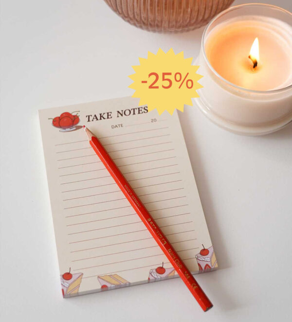 Blocs-notes cherry