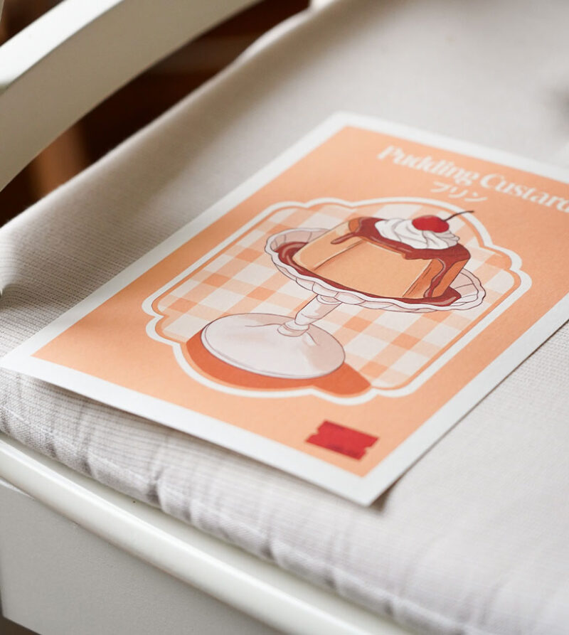 Affiche A5 "Pudding Custard" - Image 2
