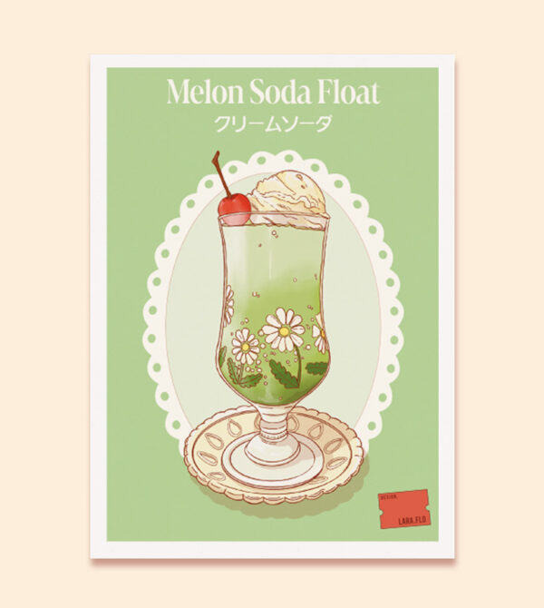 dessin melon soda