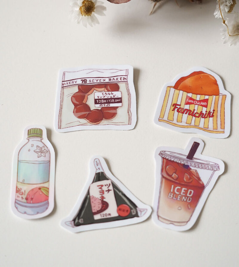 Pack stickers - Kombini Japonais - Image 2