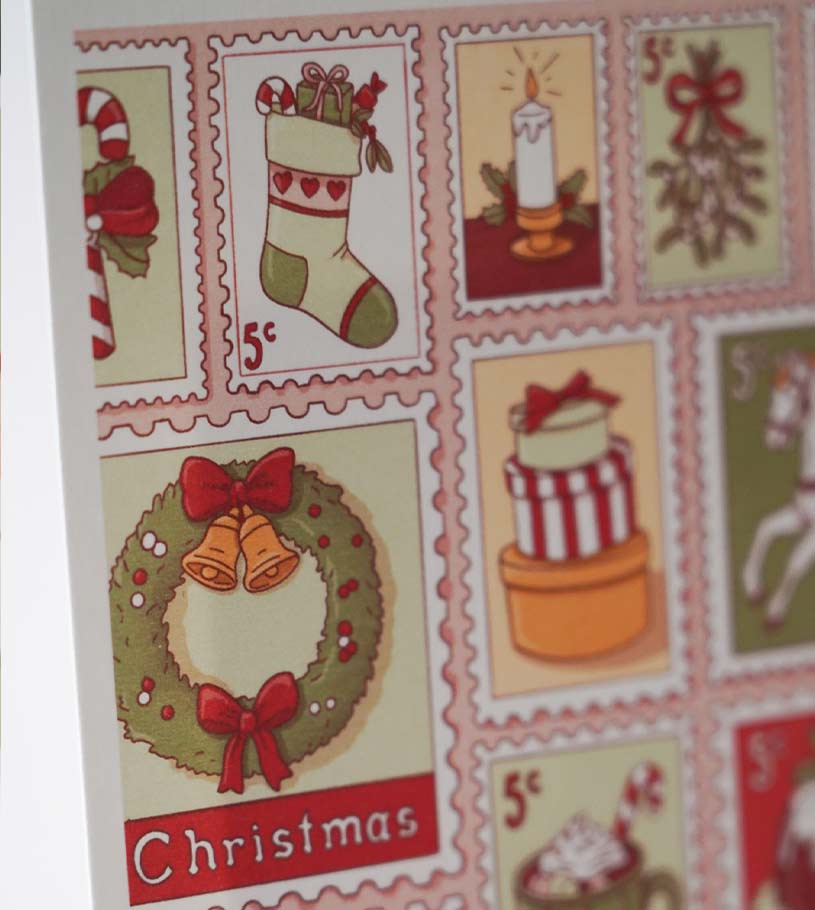 Print Timbres de Noël - Image 2